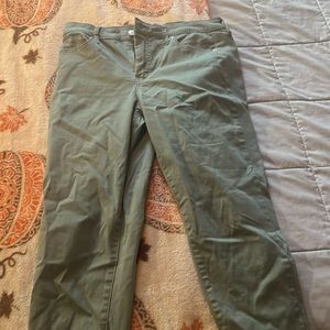 Brand new matcha green tea colored Jessica Simpson pants
